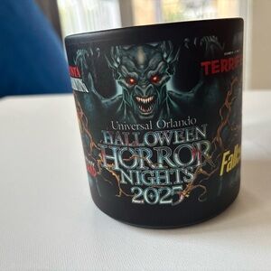 Halloween HORROR NIGHTS‎ 2025 🎃 Black Graphic Mug